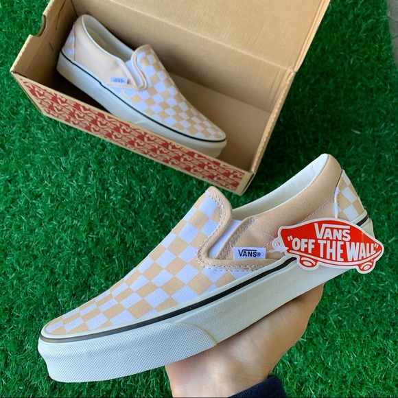 Vans Shoes - Vans Classic Slip On Checkerboard Frappe